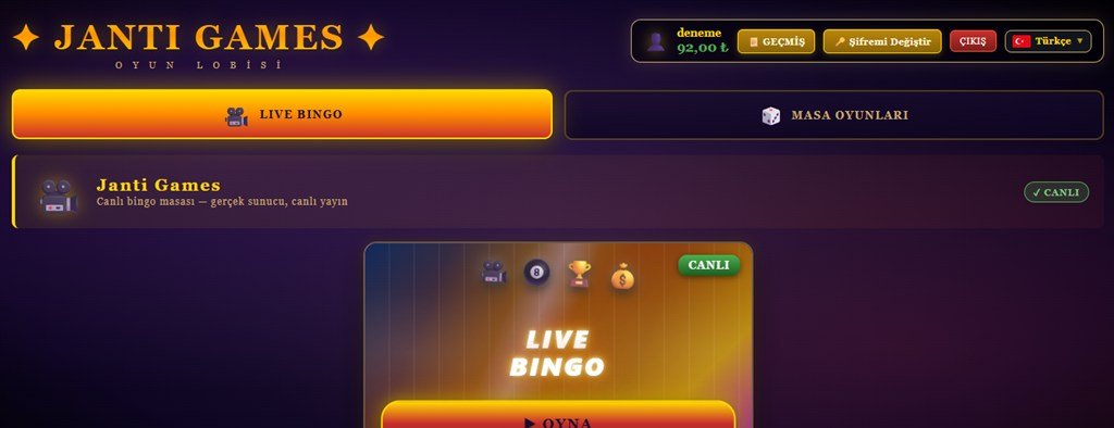 Jantigames.com Giriş İçin Tıklayın Jantigames.com kiralık canlı tombala sitesi